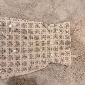 Oh Polly Pink Sequin Mini Dress